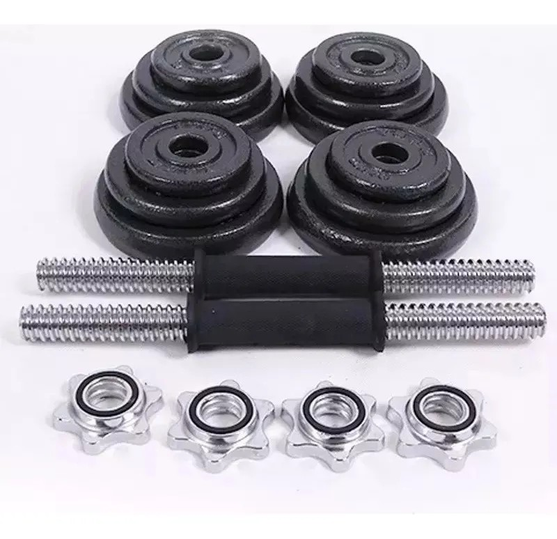 💪 Equipamiento Premium para Resultados Reales – Kit de Mancuernas 21KG